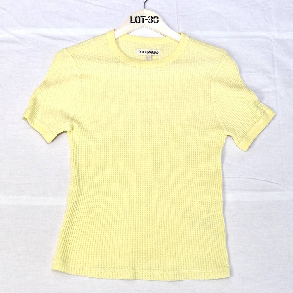 MADEWELL RIVET & THREAD SIA WAFFLE TEE